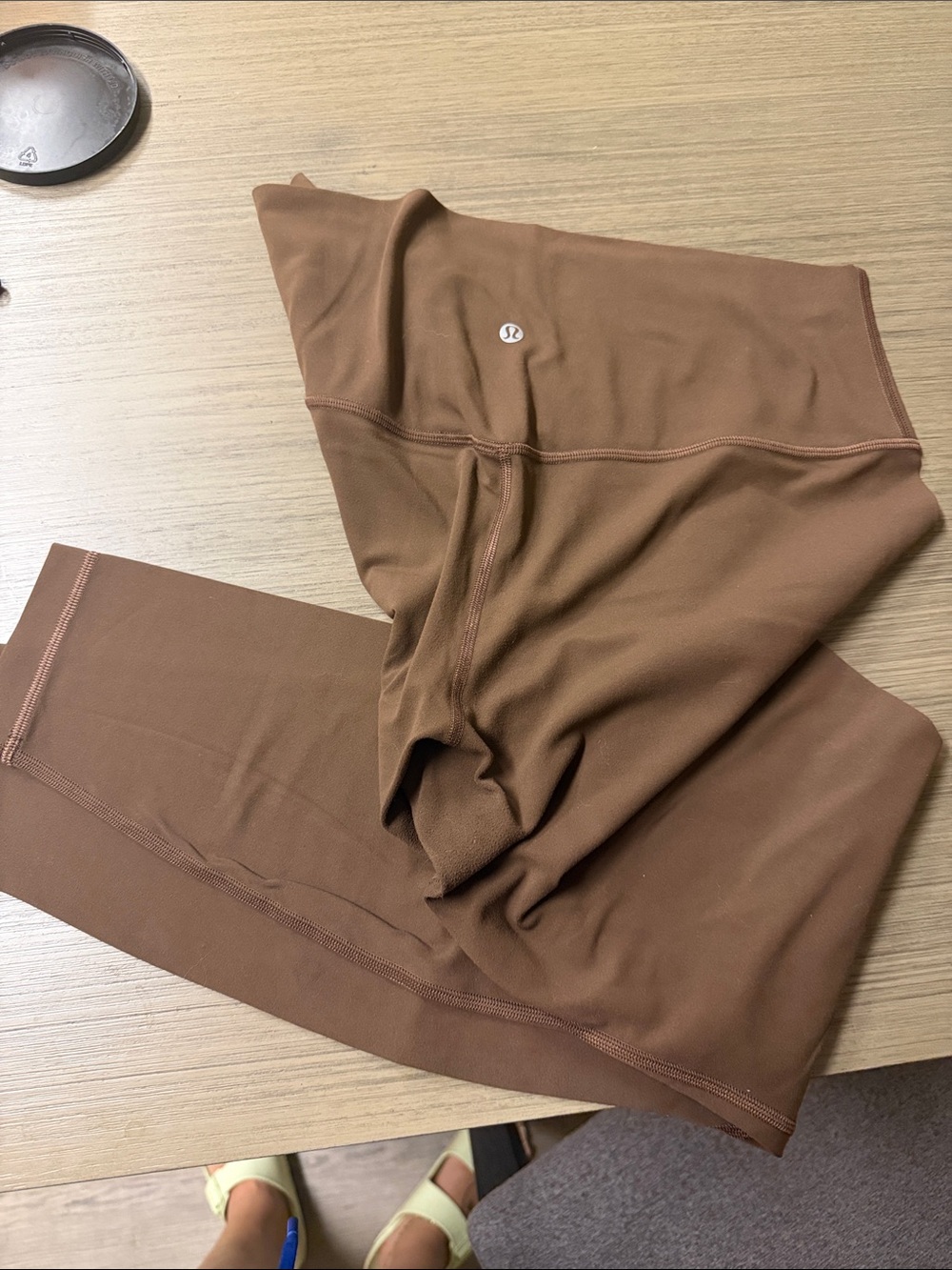 lululemon athletica Men’s Brown Jogger Leggings